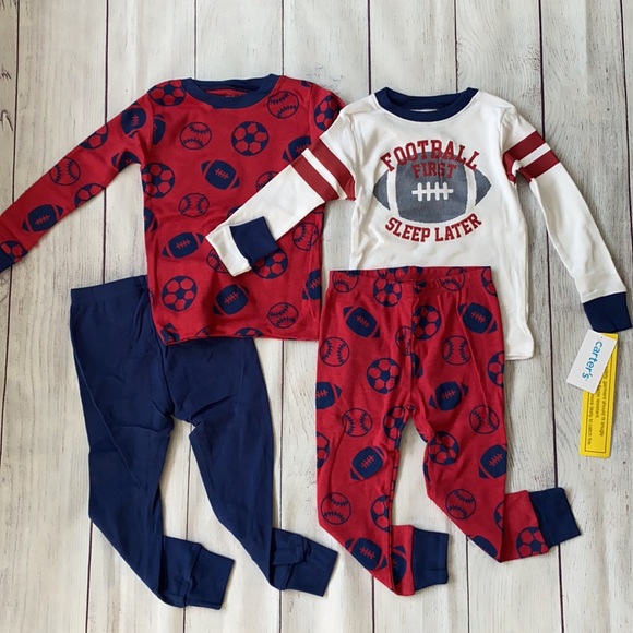 Carter’s NWT 24 Months Pajama Sets - 8 Pieces - Picture 6 of 9